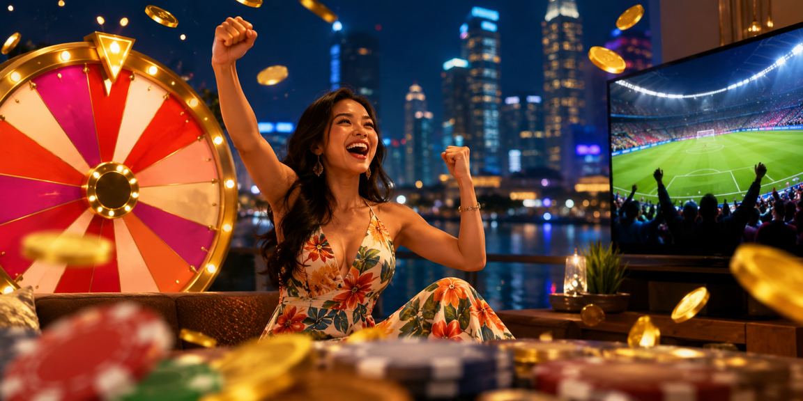 Pemain beruntung memenangkan hadiah di platform sc108 Indonesia